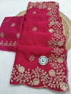 JK Pure Ho Silk Sequence Work Saree Best Wholesale Shop In Surat